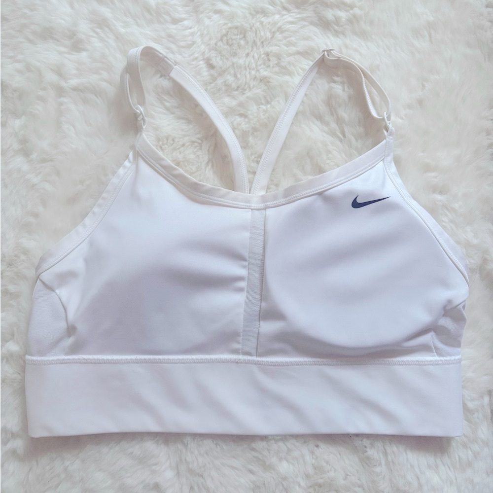 Nike Women's White Sports Bra